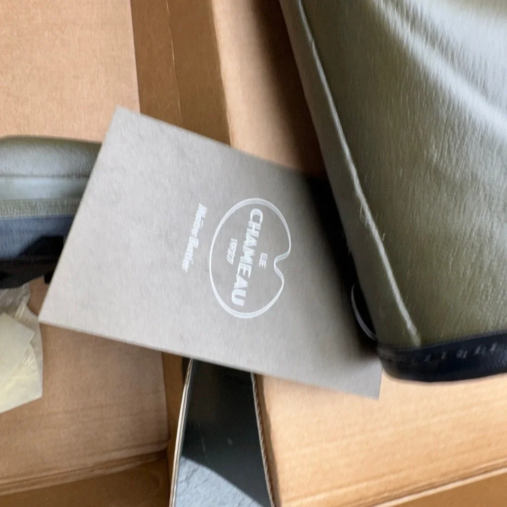 Le Chameau Country Cross Jersey Mens 12 Green Waterproof Rubber Wellington Boots